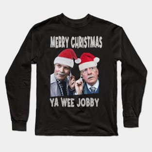 Merry Christmas Ya Wee Jobby Long Sleeve T-Shirt